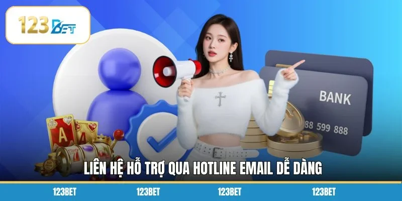Liên hệ hỗ trợ qua hotline email dễ dàng